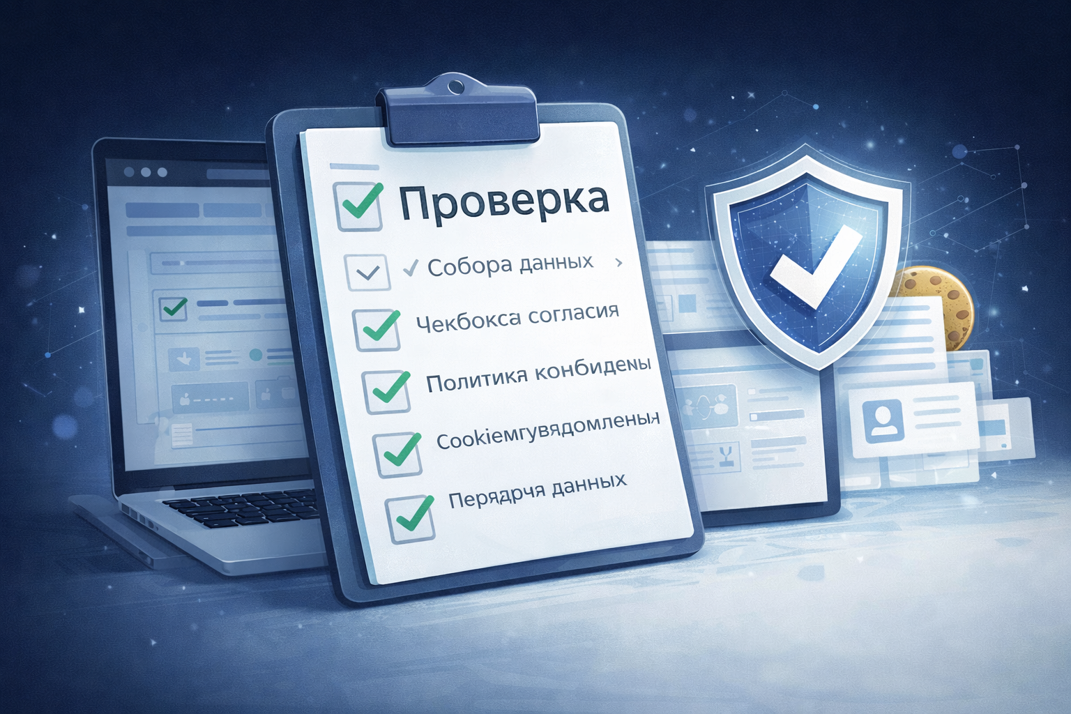 Чек-лист проверки сайта на персональные данные и 152-ФЗ